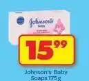 Shoprite Johnson's - baby soaps offer