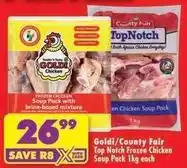 Shoprite Goldi - top notch frozen chicken soup pack offer
