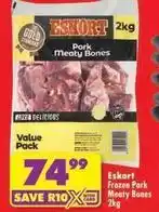 Shoprite Eskort - pork meaty bones offer