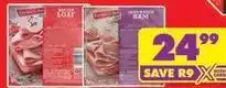 Shoprite Bacon loaf & sandwich ham offer