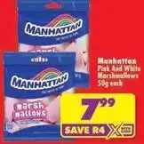 Shoprite Manhattan - pink and white marshmallows offer