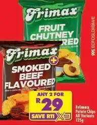 Shoprite Frimax - potato chips offer