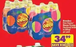 Shoprite Oros - guava/mango/orange flavoured drink offer