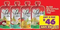 Shoprite Apple - baby food pouch offer