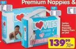 Shoprite Lovies - premium nappies & pants offer