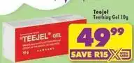 Shoprite Teething gel offer