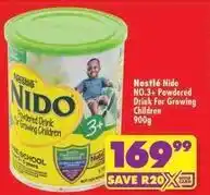 Shoprite Nestlé - no.3+ powdered drink for growing children offer