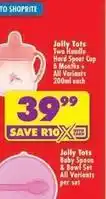 Shoprite Two handle hard spout cup offer