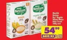 Shoprite Nestlé - nestum no.1 regular wheat/maize baby cereal offer