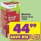 Shoprite Energy syrup offer