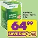 Shoprite Alkaline powder offer