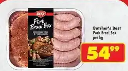 Shoprite Butcher's best - pork braai box offer