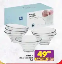 Shoprite 6-piece glass bowl set offer