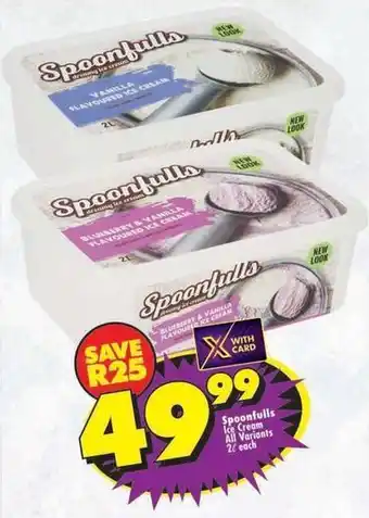 New look - spoonfulls ice cream