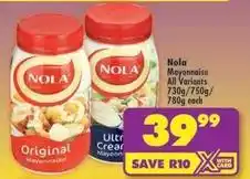 Shoprite Nola - mayonnaise offer