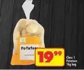 Shoprite Potatoes offer