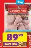 Shoprite County fair - mixed chicken portions offer