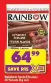 Shoprite Rainbow - iqf smoked russians original flavour offer