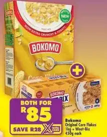 Shoprite Bokomo - original corn flakes + weet-bix offer