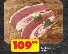 Shoprite Beef brisket offer