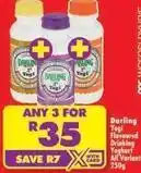 Shoprite Darling - yogi flavoured drinking yoghurt offer