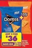 Shoprite Doritos - corn chips offer