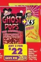 Shoprite Simba - ghost pops / niknaks offer