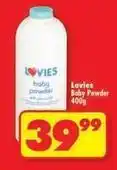 Shoprite Lovies - baby powder offer