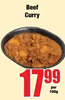 Boxer Superstores Beef Curry offer