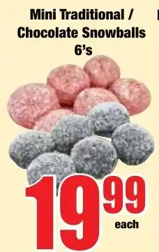 Boxer Superstores Mini Traditional / Chocolate Snowballs offer