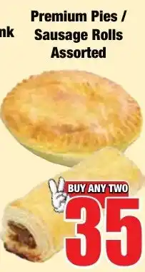 Boxer Superstores Premium Pies / Sausage Rolls Assorted offer