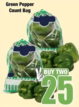 Boxer Superstores Green Pepper Count Bag offer