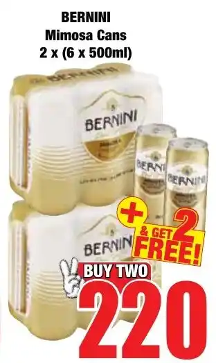 BERNINI Mimosa Cans