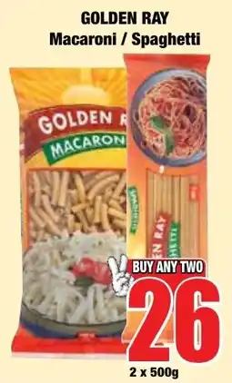 Boxer Superstores GOLDEN RAY Macaroni / Spaghetti offer
