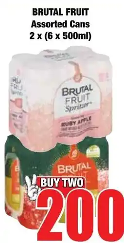 Boxer Superstores BRUTAL FRUIT Spritzer Assorted offer