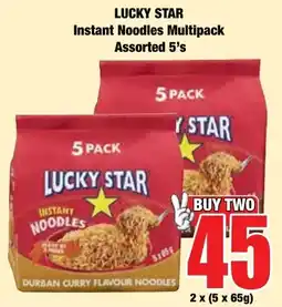 Boxer Superstores Lucky Star Instant Noodles Assorted offer