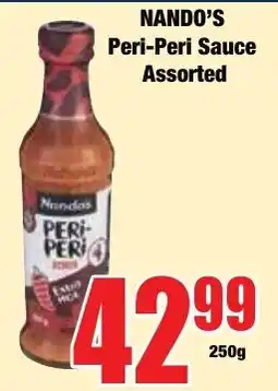 Boxer Superstores Nando's Peri-Peri Sauce Assorted offer