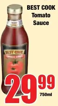 Boxer Superstores BEST COOK Tomato Sauce offer