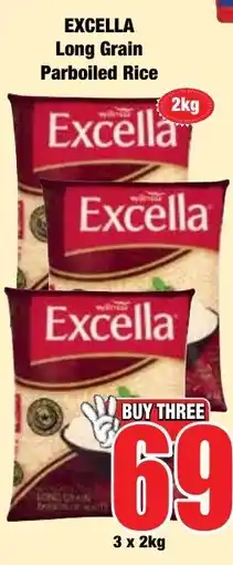 Boxer Superstores Excella Long Grain Parboiled Rice offer