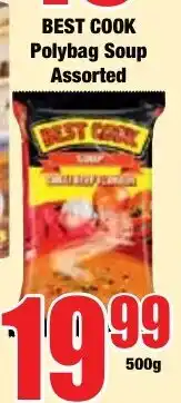 Boxer Superstores BEST COOK Polybag Soup Assorted offer