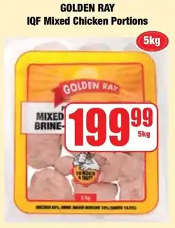 Boxer Superstores GOLDEN RAY IQF Mixed Chicken Portions offer