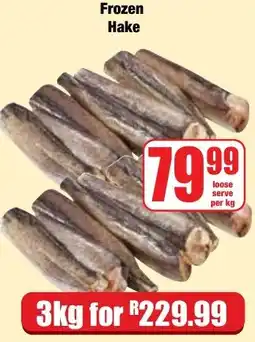 Boxer Superstores Frozen Hake offer