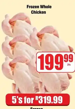 Boxer Superstores Frozen Whole Chicken offer