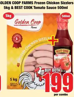 Boxer Superstores Golden Coop Farms Frozen Chicken Sizzlers offer