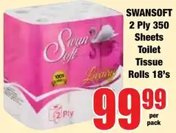 Boxer Superstores Swan Soft Toilet Tissue offer