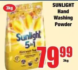 Boxer Superstores Sunlight Hand Washing Powder offer