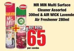 Boxer Superstores MR MIN Multi Surface Cleaner Assorted offer