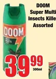 Boxer Superstores DOOM Super Multi Insects Killer Assorted offer
