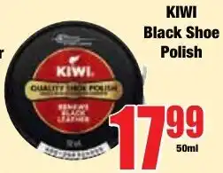Boxer Superstores KIWI Black Shoe Polish offer