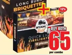 Boxer Superstores Nyam Bali Long Burn Briquettes offer